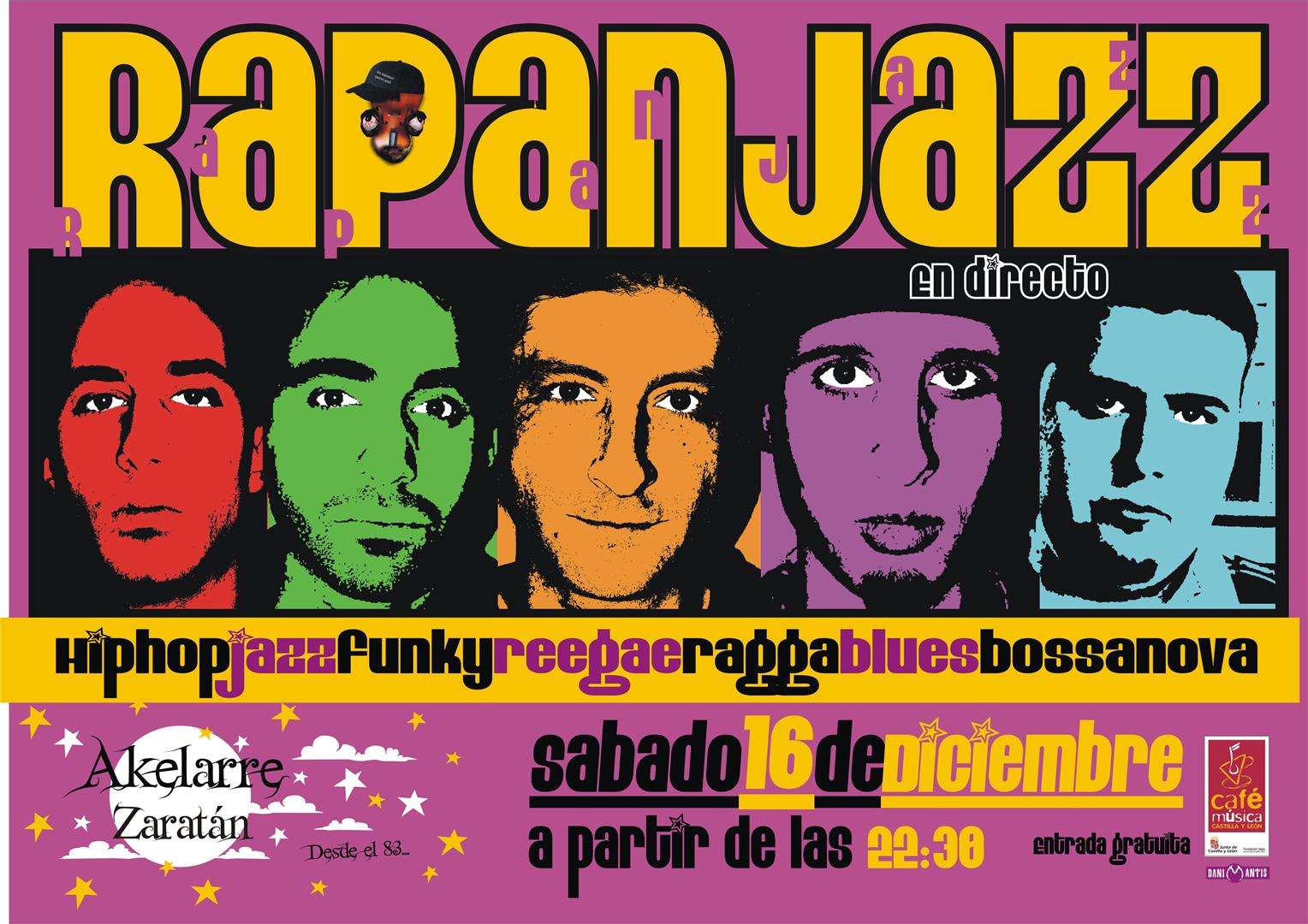 Live in El Akelarre – Debut The Rapanjazz GB (Zaratán, Valladolid)